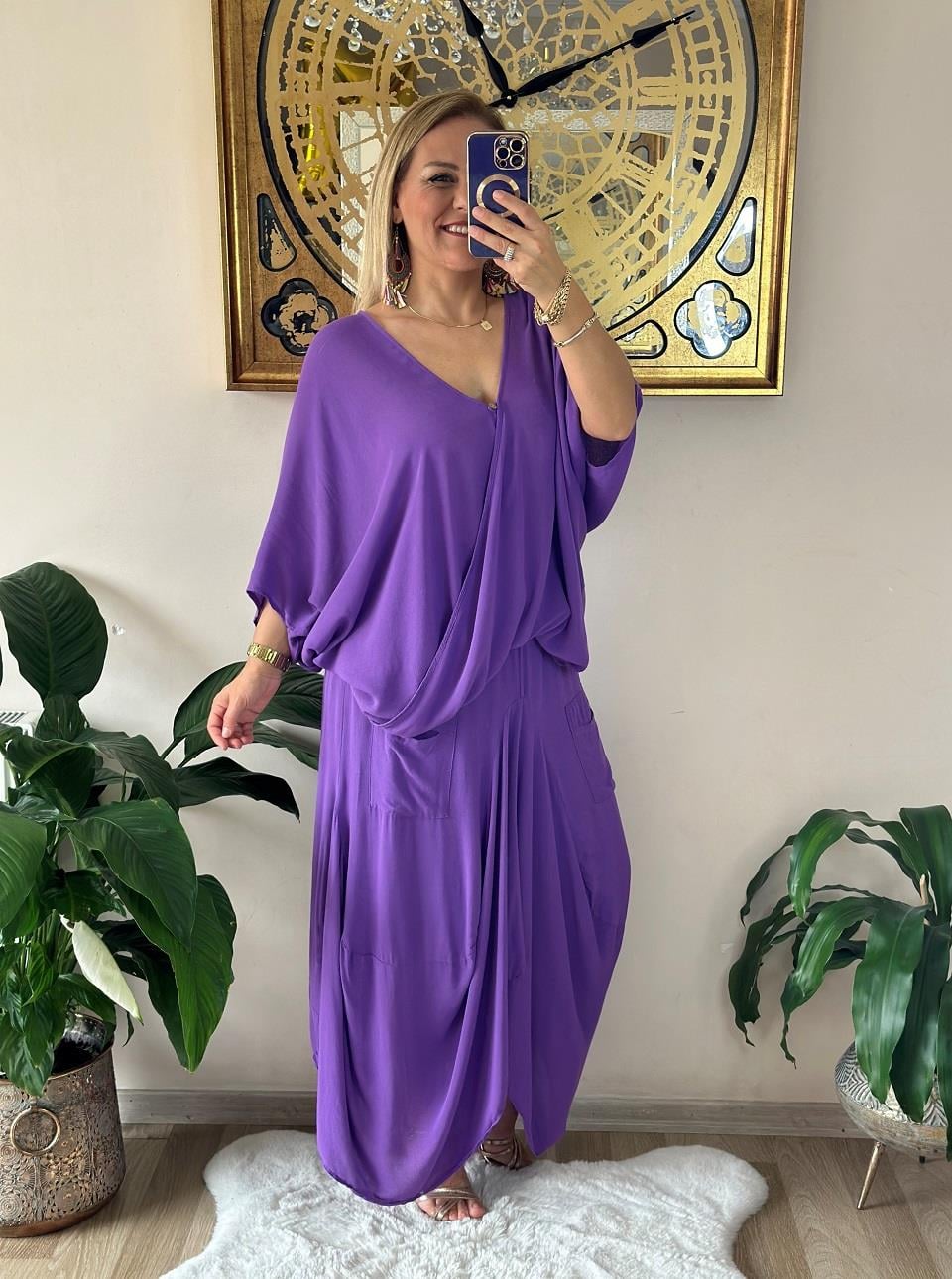 411024 Sonsuzluk Bluz Mor