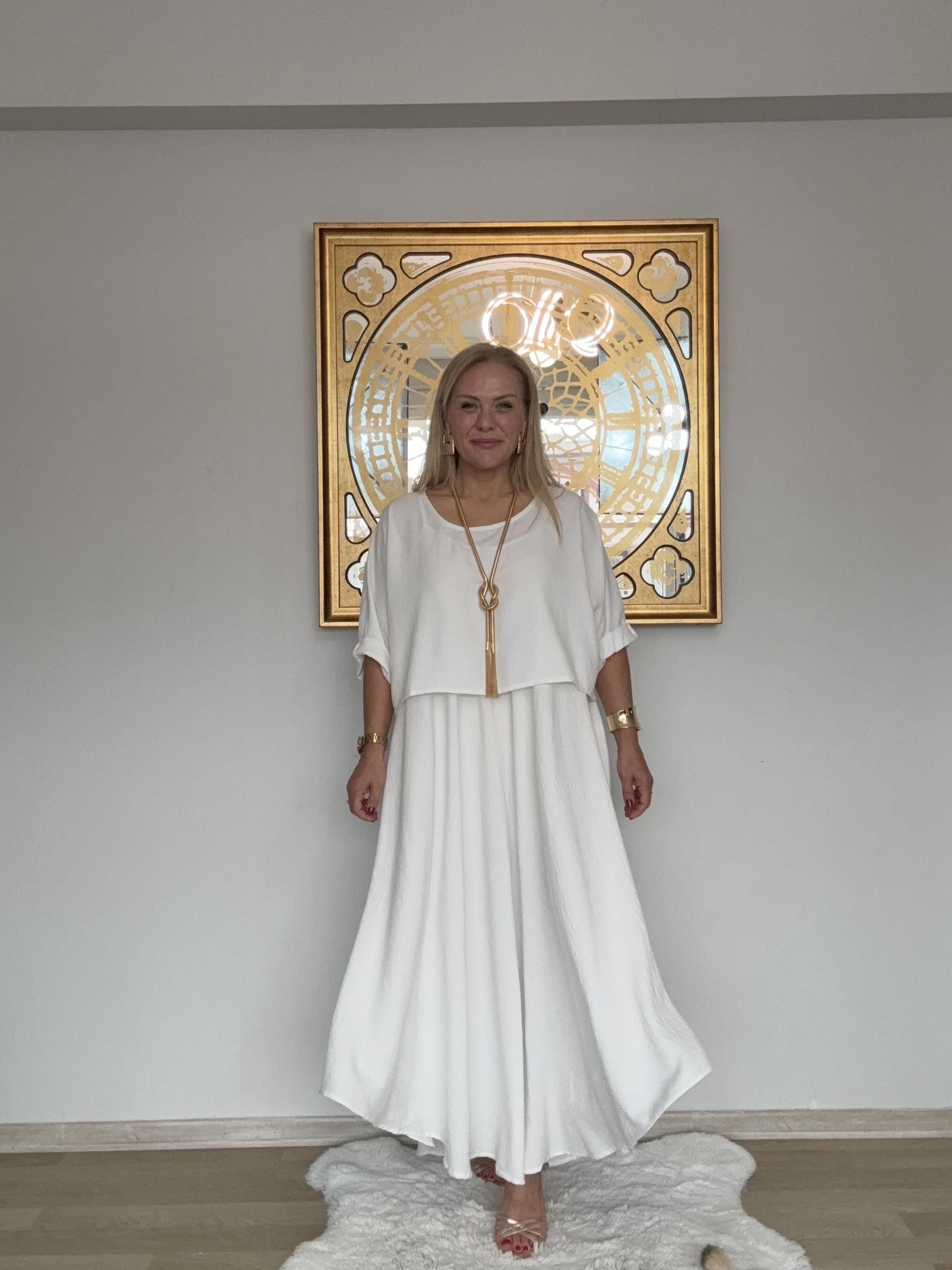 411095 İtalyan Model 2 Parça Elbise