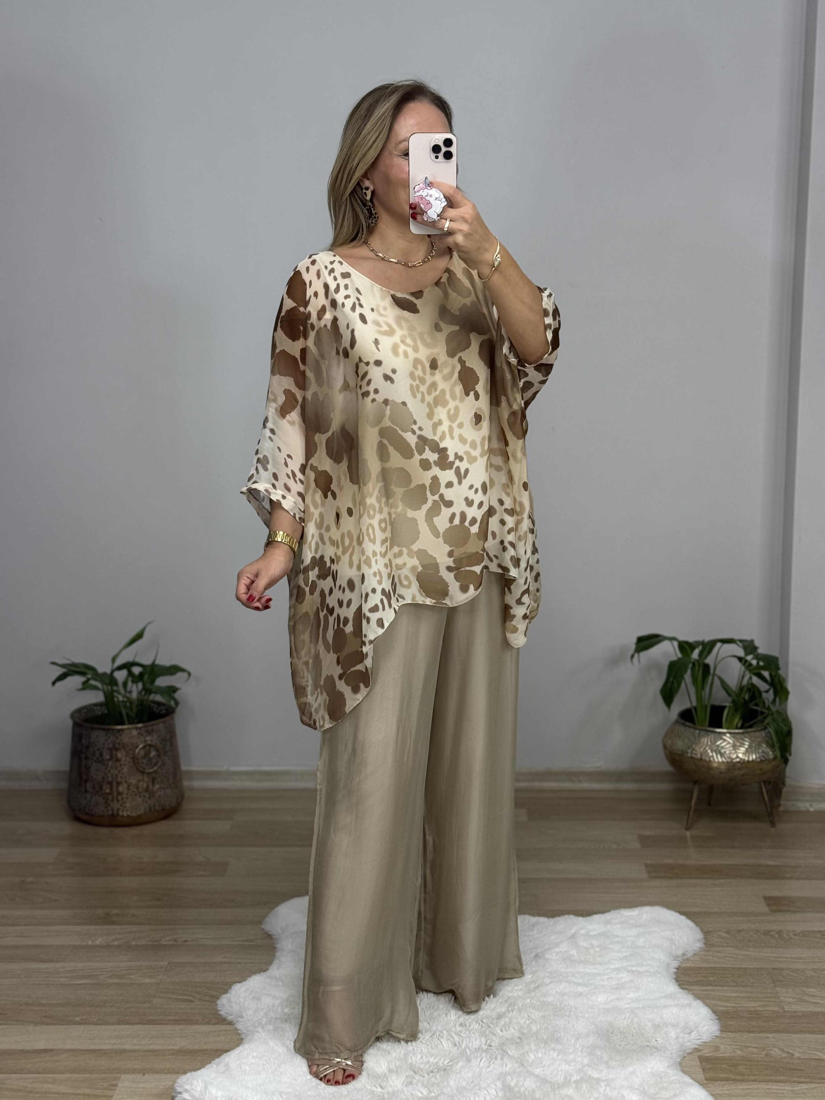 431 İtalyan İpek Pantolon