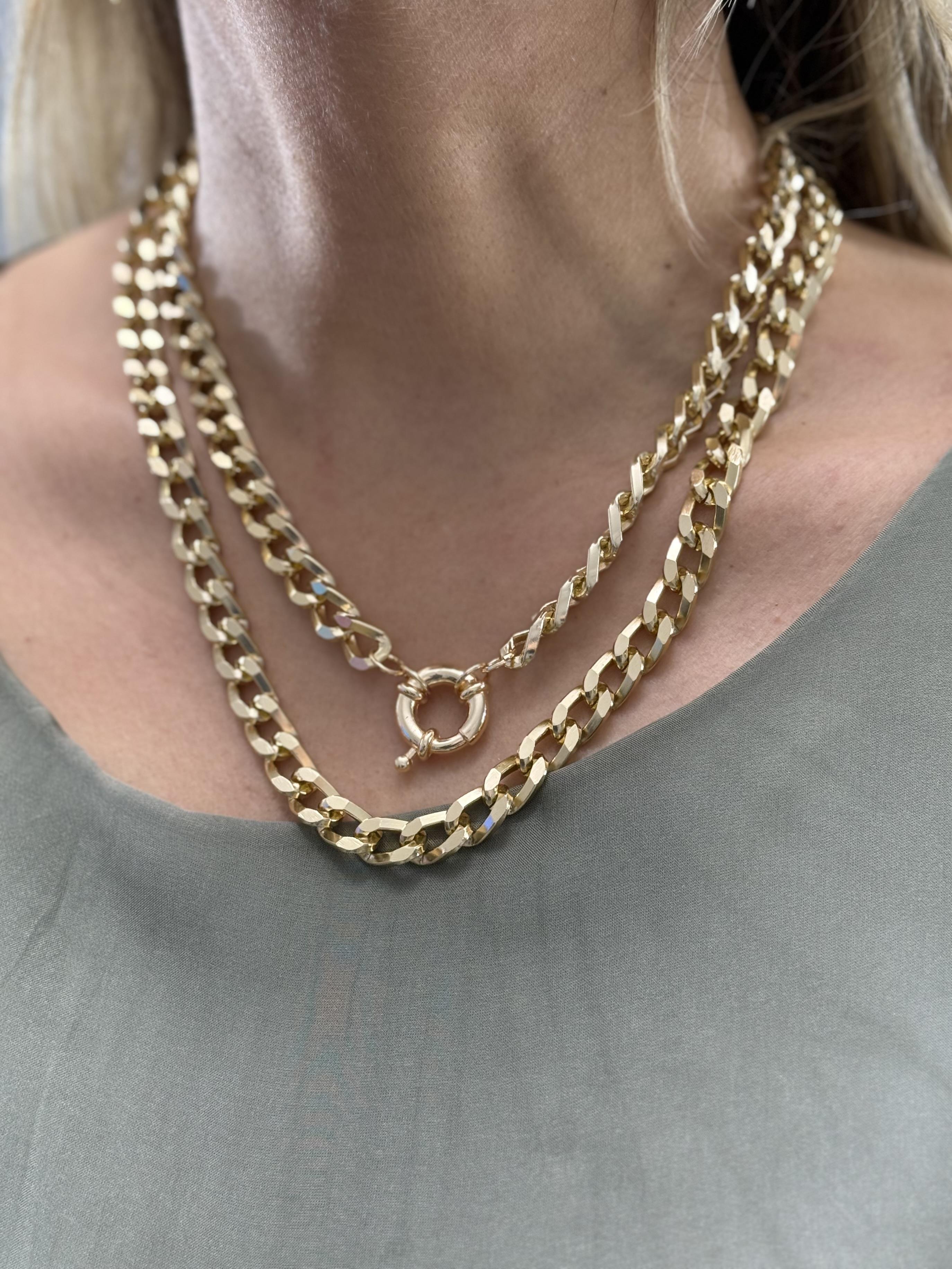 443 Çift Sıra  Kolye