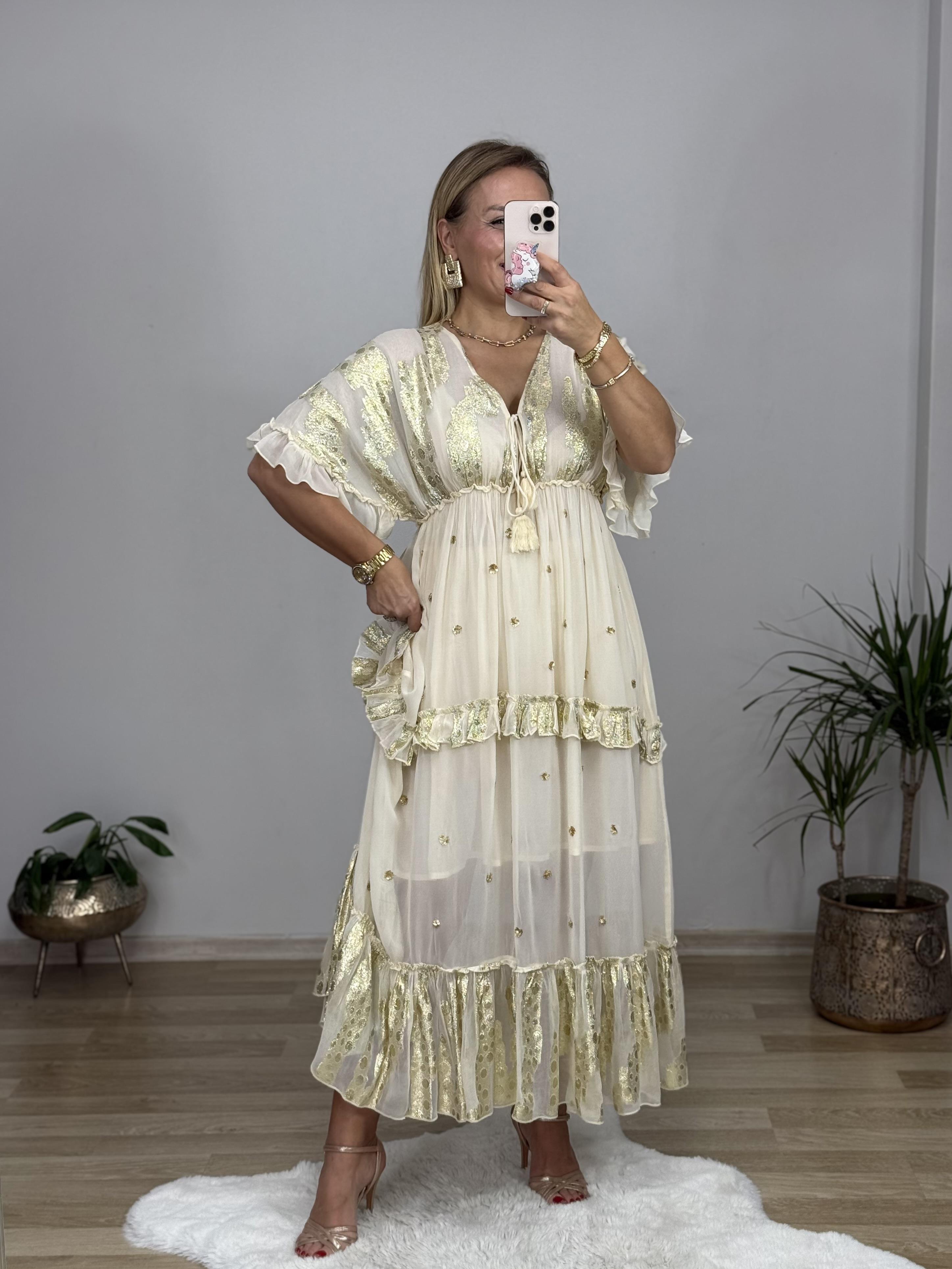 478 Yarım Kol İthal Elbise