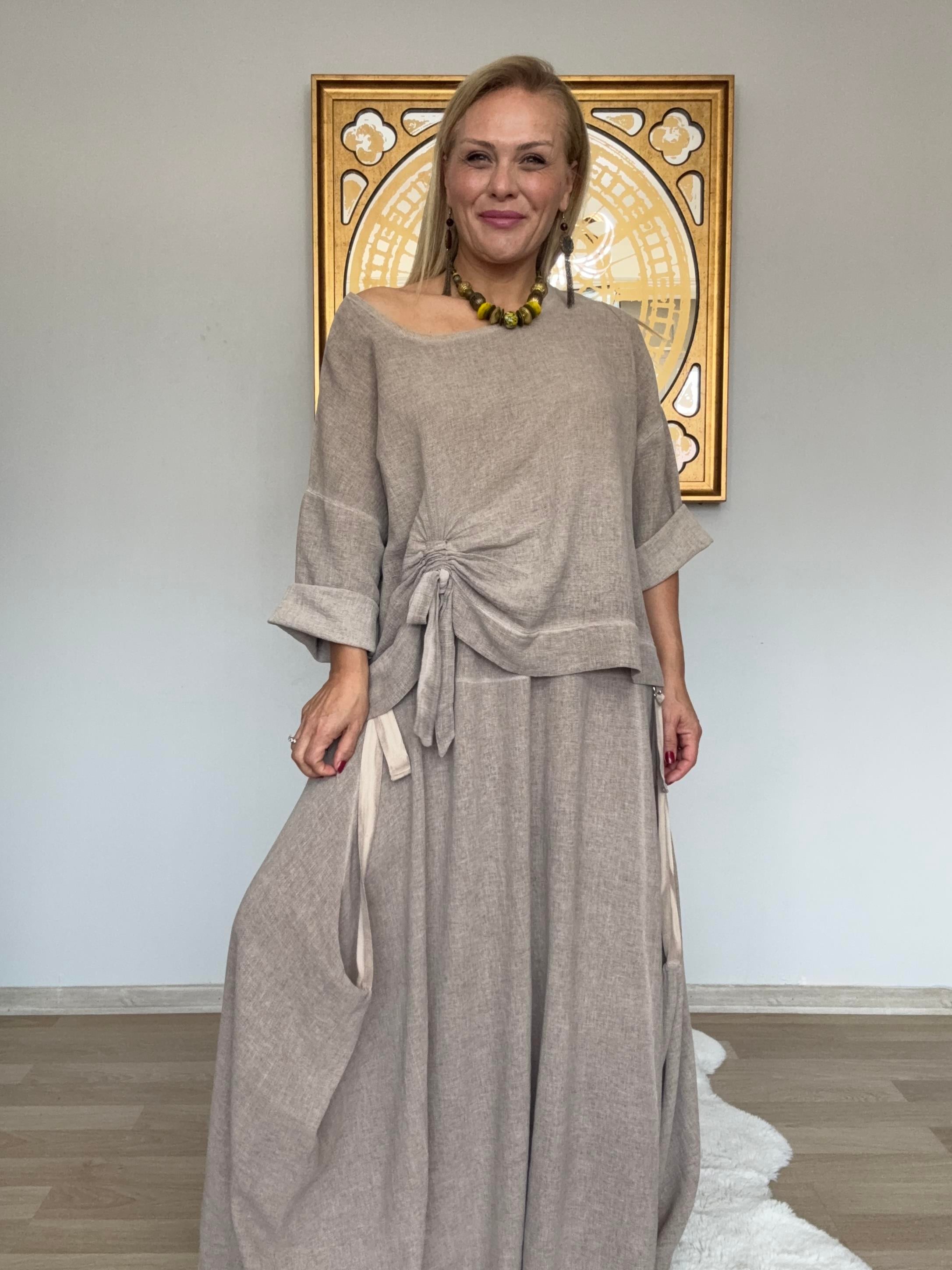 796 Bağlamalı Gofreli İtalyan Takım