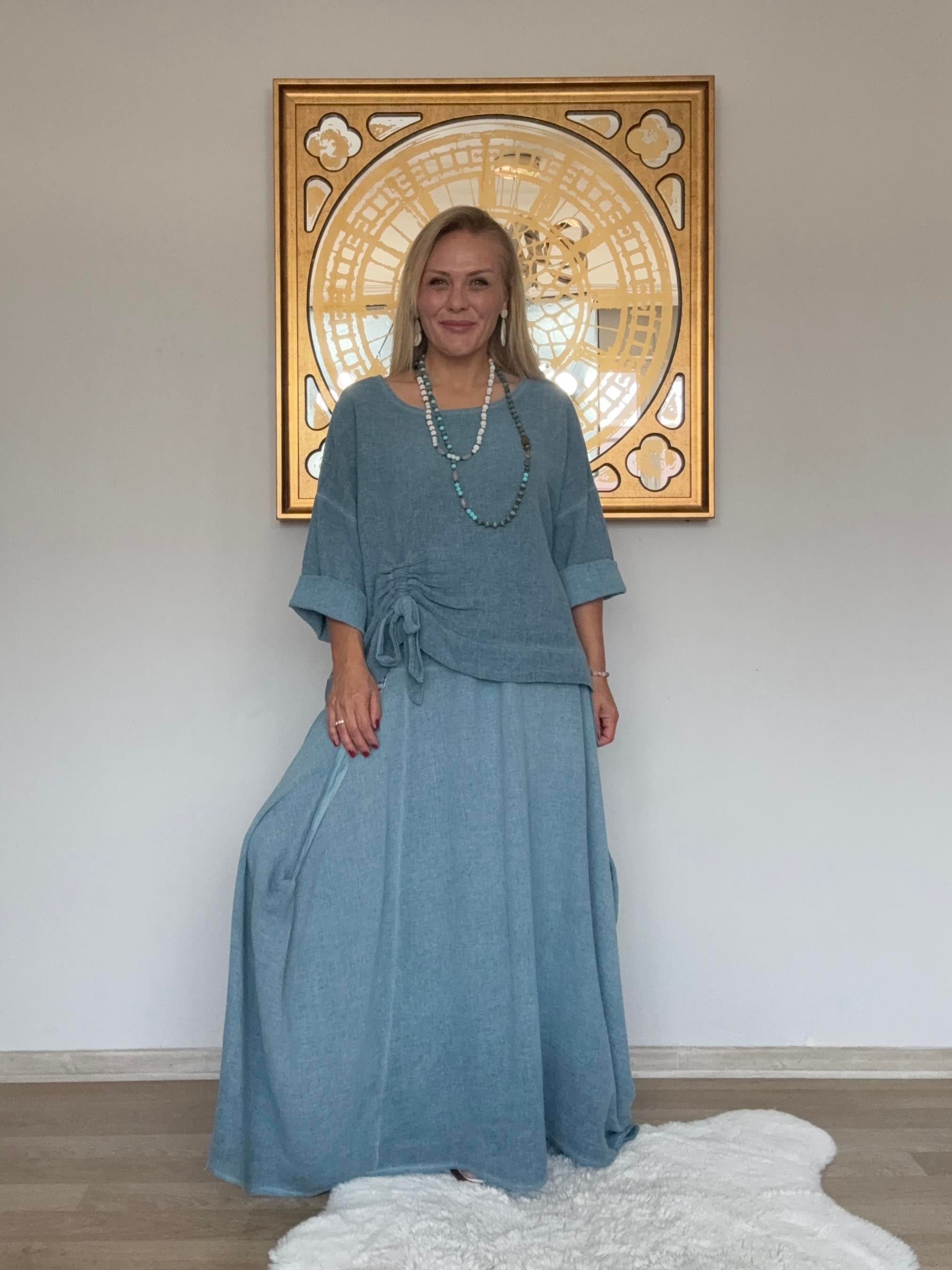 797 Bağlamalı Gofreli İtalyan Takım