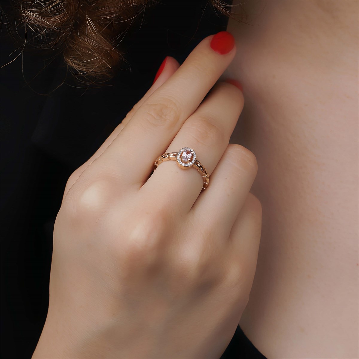 0,36 KARAT MİNİMAL YÜZÜK