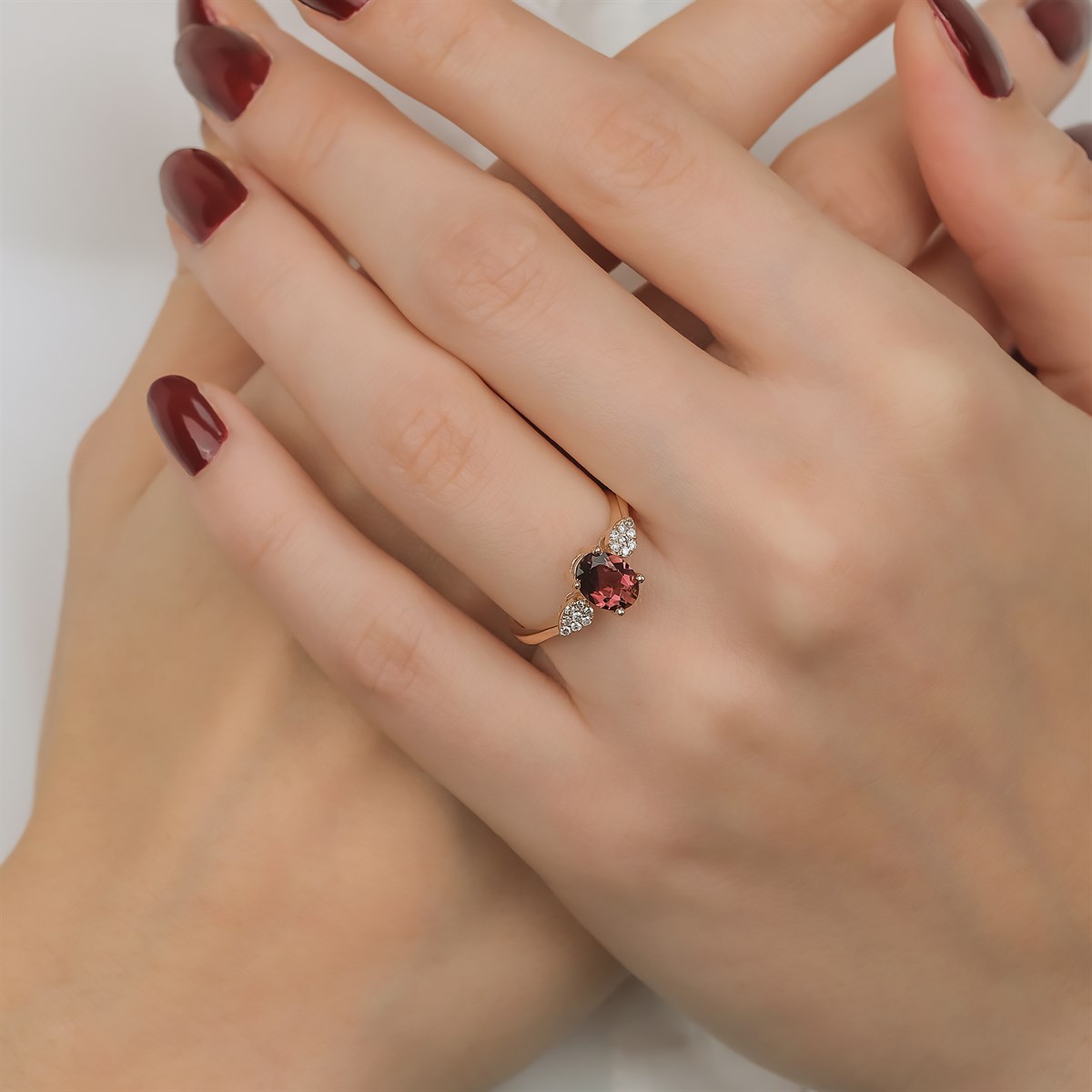 Pırlanta YüzükLove YüzükAMETİST YÜZÜK