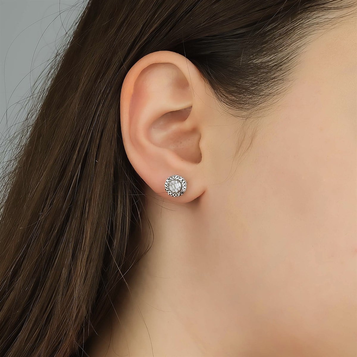 Pırlanta Baget KüpeYaza Merhaba KüpeBAGET KÜPE