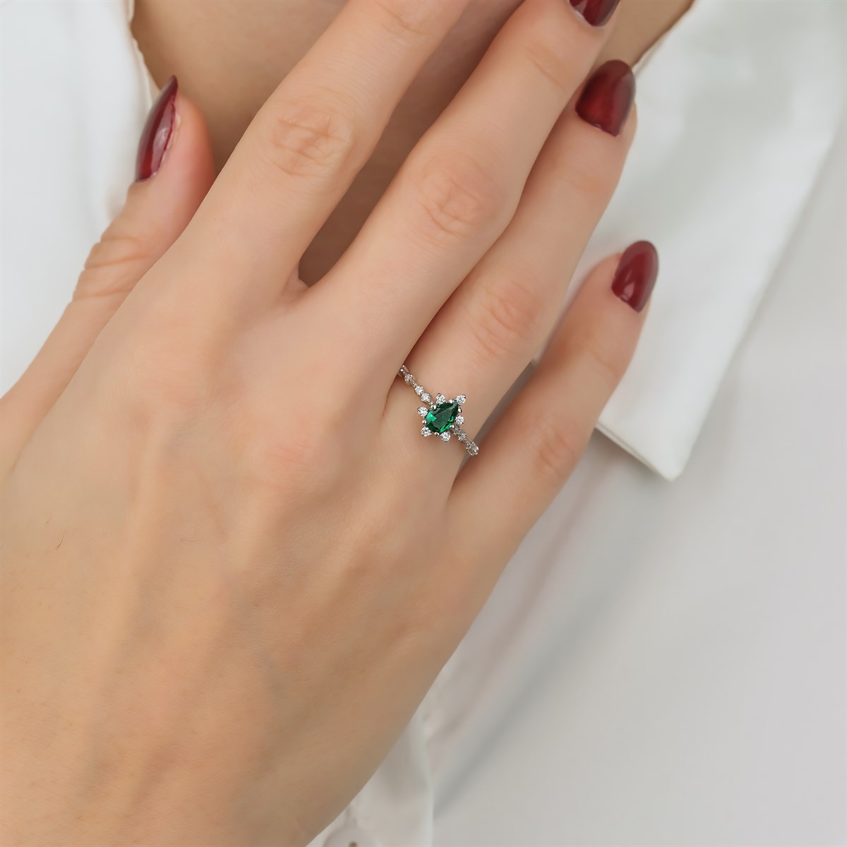 Pırlanta YüzükLove YüzükEMERALD YÜZÜK