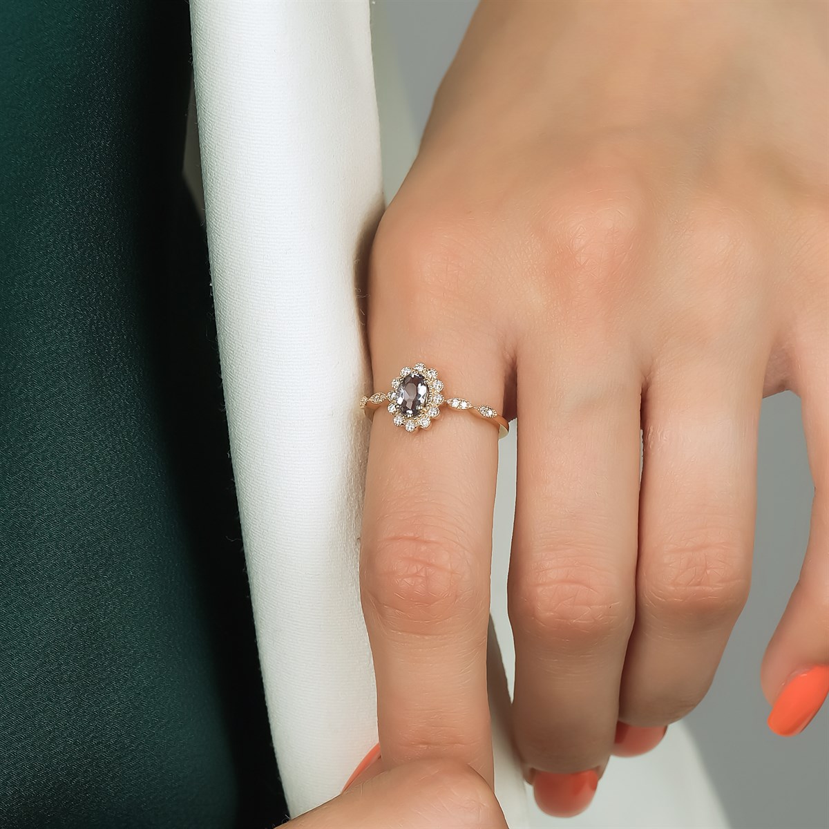 Pırlanta Tasarım YüzükyüzükSUMMER  TASOS