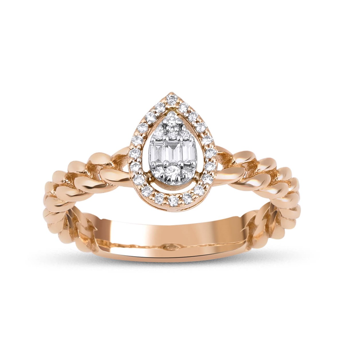 0,18 KARAT MİNİMAL YÜZÜK