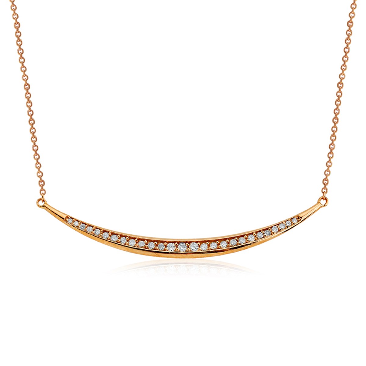 0,18 KARAT PIRLANTA KOLYE