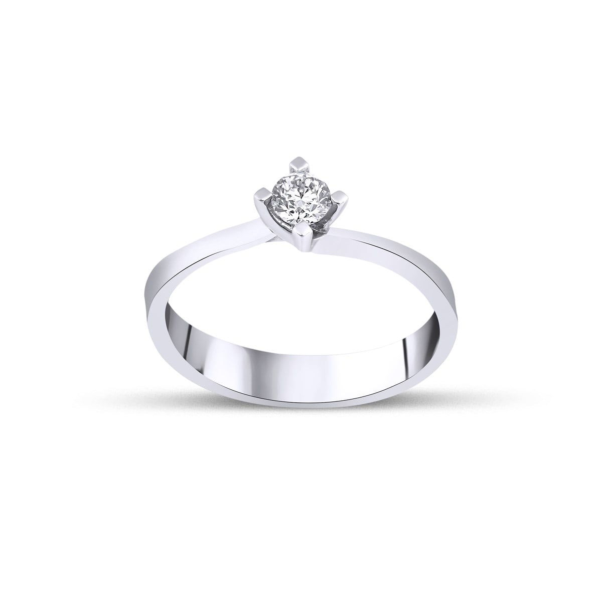 0,23 KARAT TEK TAŞ YÜZÜK