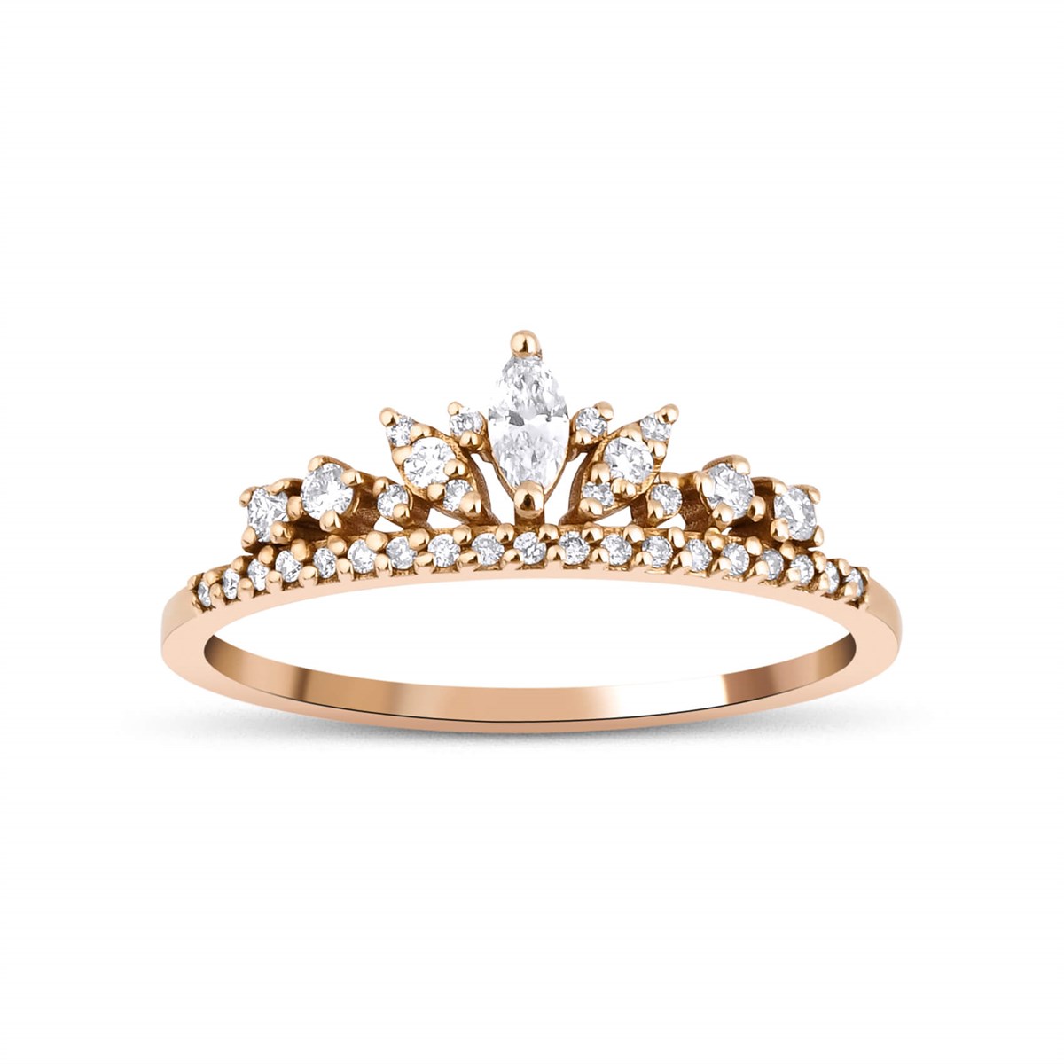 0,27 KARAT MİNİMAL YÜZÜK