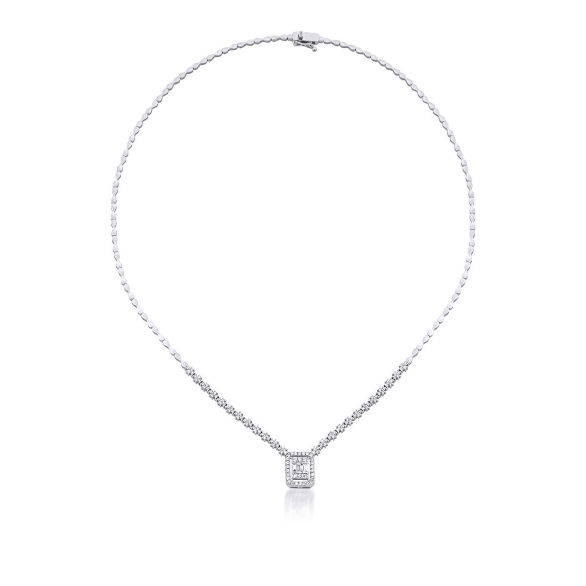1,00 KARAT BAGET GERDANLIK