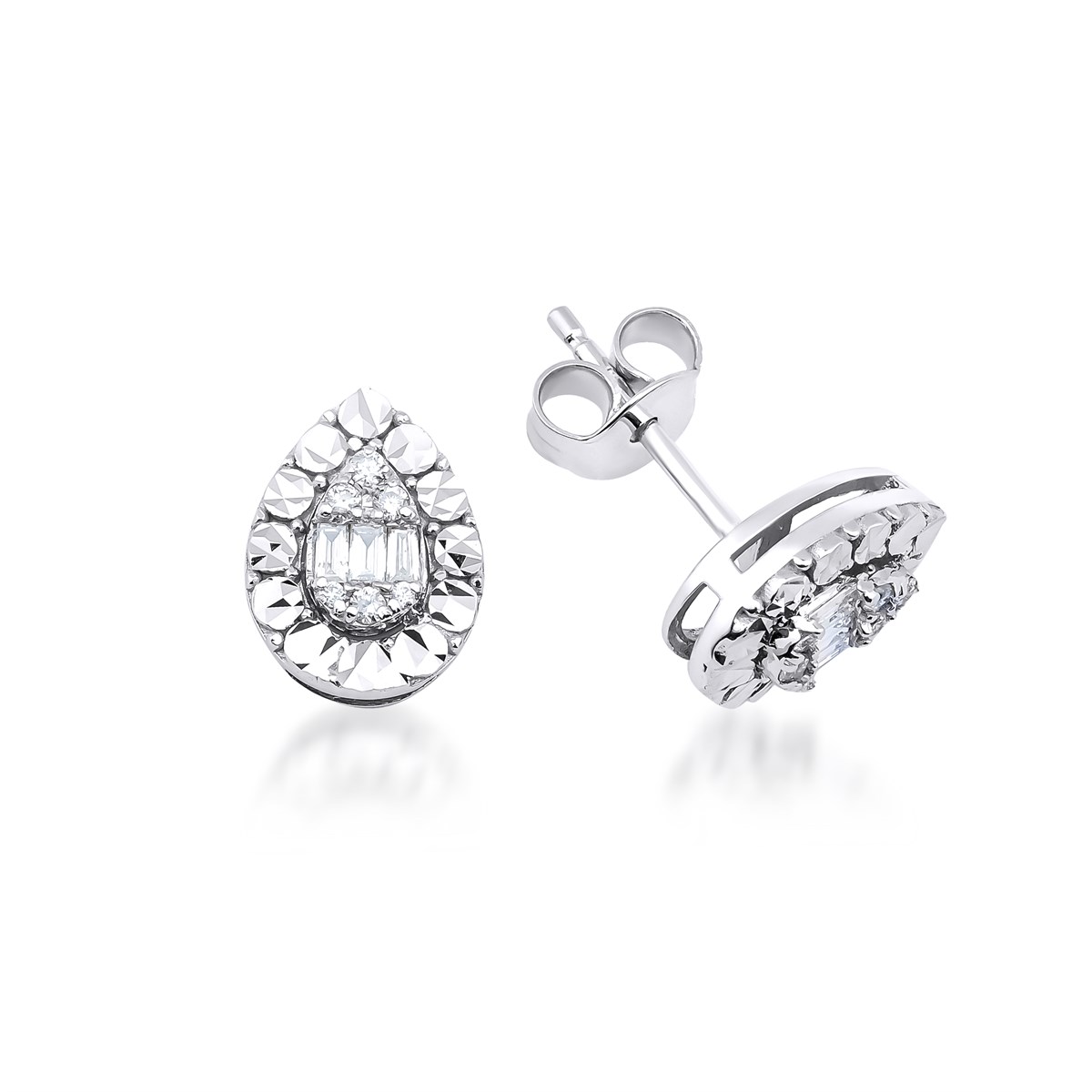 Baget pırlanta küpeYaza Merhaba KüpeBAGET KÜPE