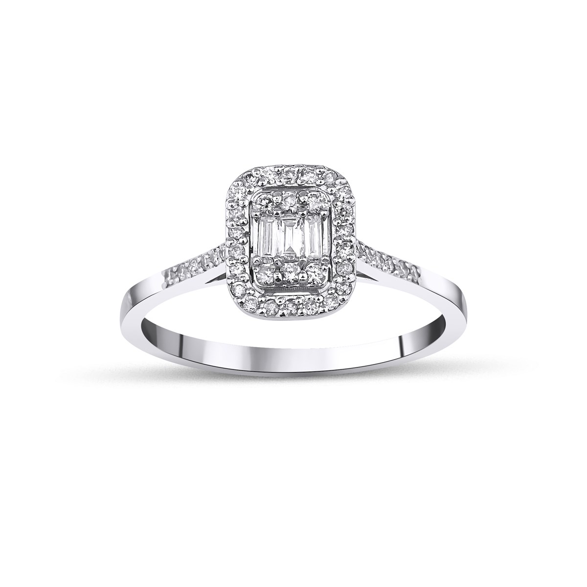 Pırlanta Baget YüzükYeni Yıl Kolleksiyonu YüzükBAGET YÜZÜK