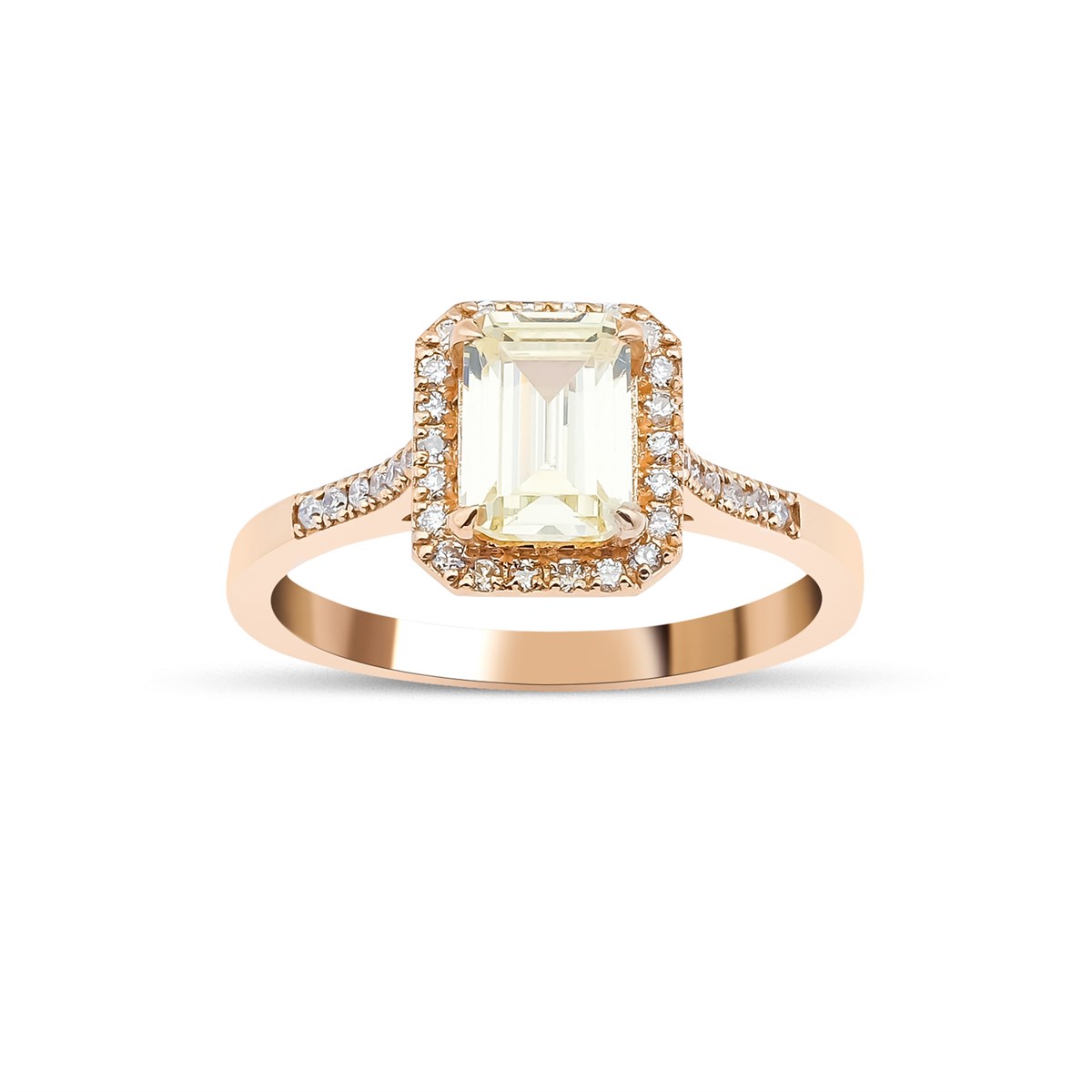 Pırlanta YüzükYaza Merhaba YüzükFANCY YÜZÜK