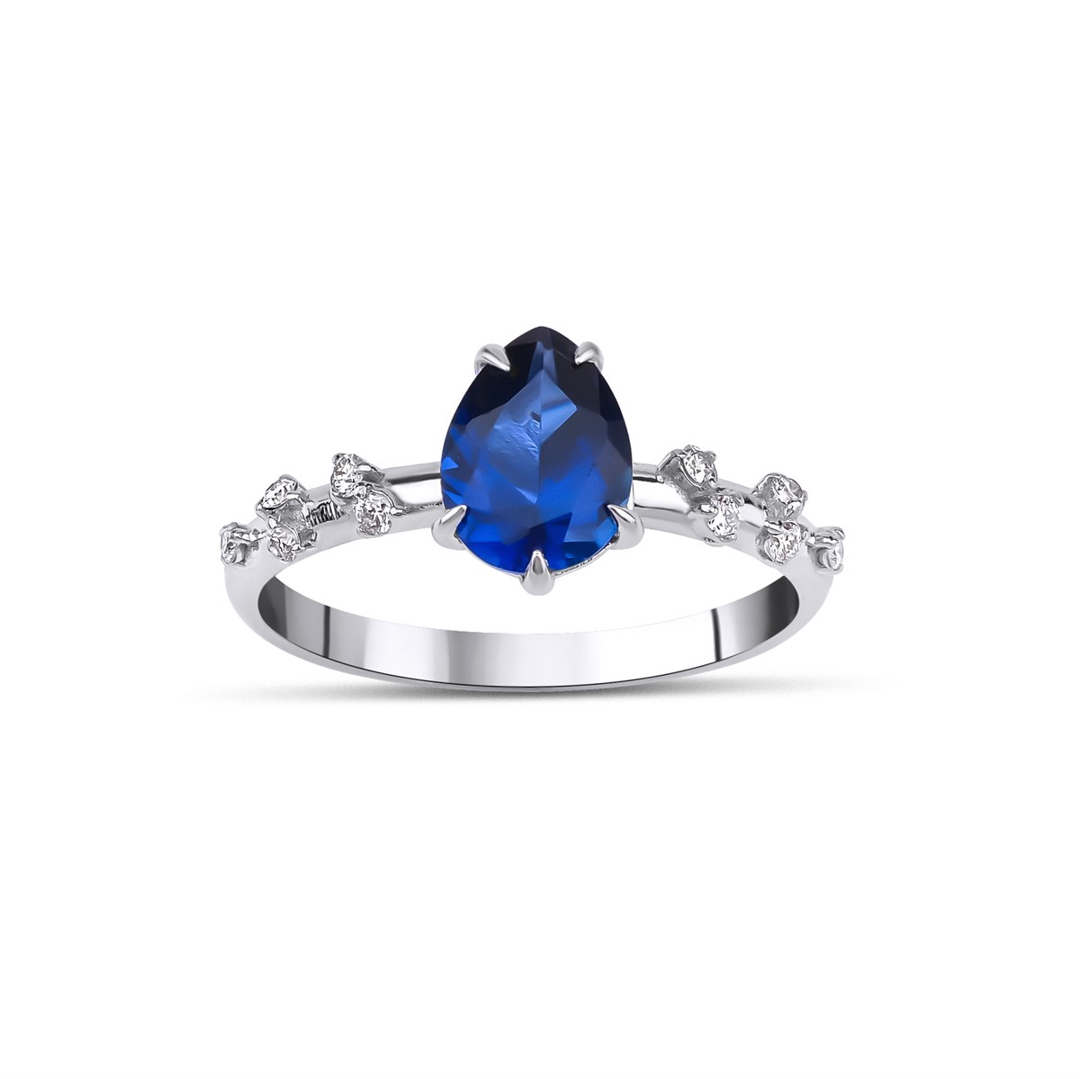 Pırlanta YüzükLove YüzükSAFİR PETİT YÜZÜK