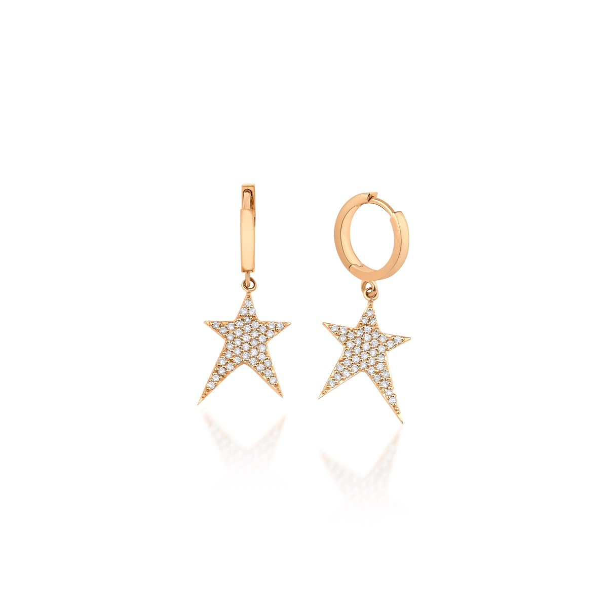 Pırlanta KüpeYeni Yıl Kolleksiyonu KüpeŞİMŞEK KÜPE