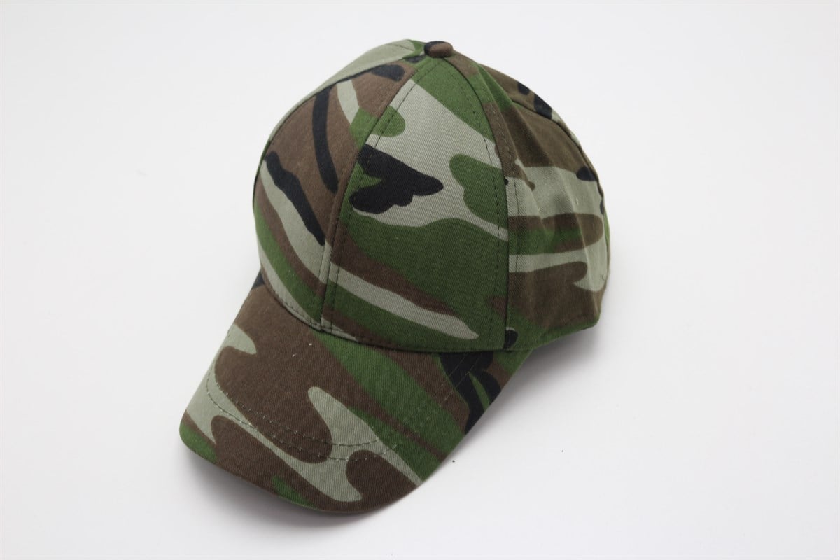 SADE PAMUKLU KALITELİ SPORT KOYU BEJ ŞAPKA  sa09