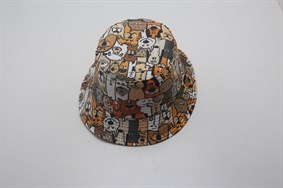 BUCKET KOVA BERBUDA ŞAPKA DESENLİ  kova0010