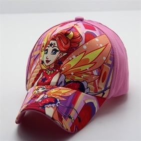 DİJİTAL BASKI KIZ ARKADAN AYARLAMALI ÇOCUK ŞAPKASI 3-9 YAŞ kız002