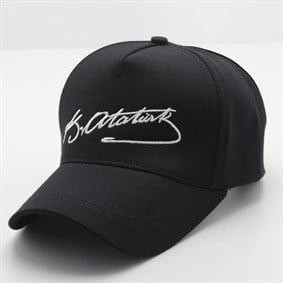 KEMAL ATATÜRK İMZALI SÜPER KALİTE SPOR ŞAPKA ata002