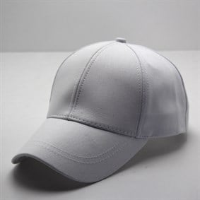 SADE PAMUKLU KALITELİ SPORT BEYAZ ŞAPKA  sa002