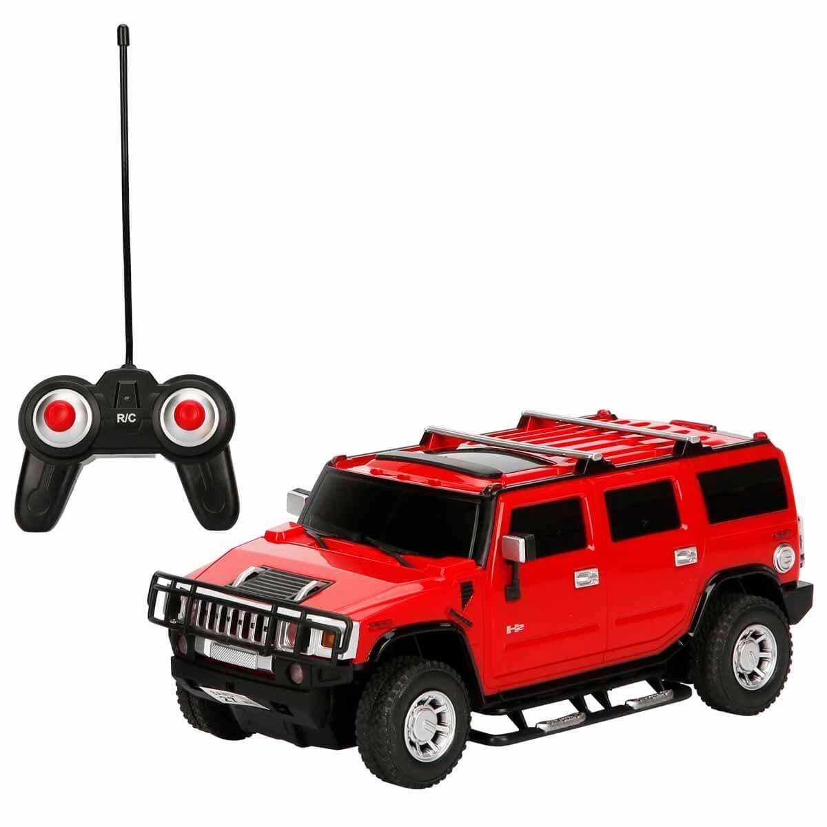 00003942 SUN-RST-SNC-R/C ARABA 1/24 HUMMER H2 F/F B/O ISIKLI 27MHZ.2R.