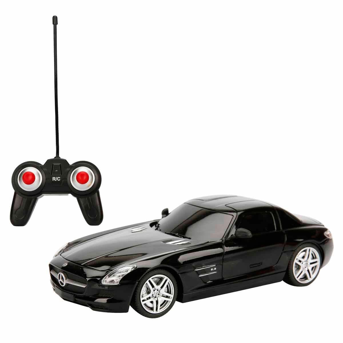 00003946 SUN-RST-SNC-R/C ARABA 1/24 MERCEDES BENZ SLS F/F B/O ISIKLI 27MHZ.2R.