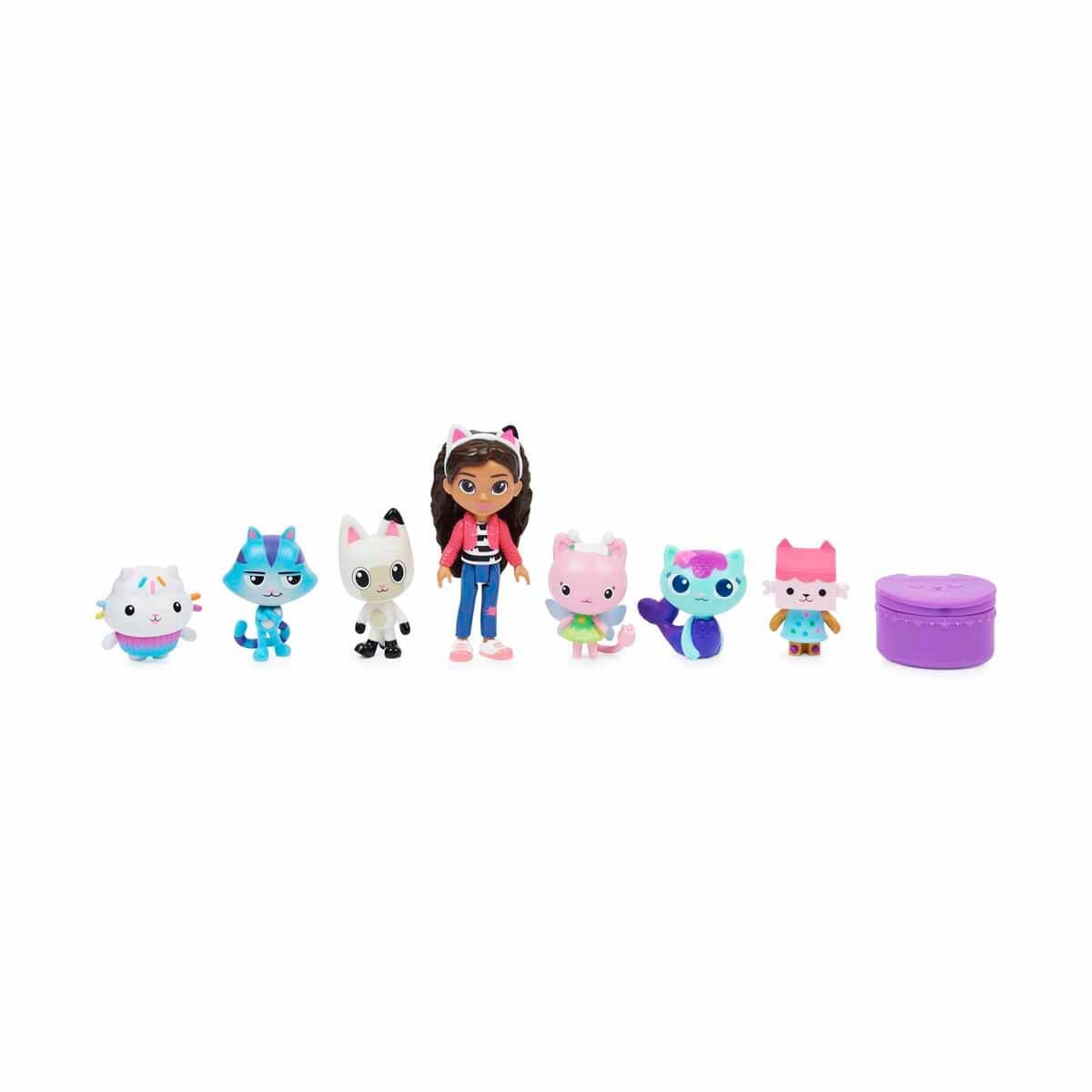 00064840 SUN-SPM-FIGUR SET GABBY S DOLLHOUSE DELUKS 8PRC.