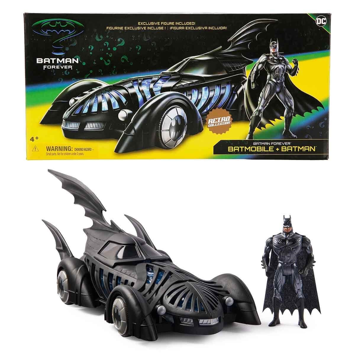 01005615 SUN-SPM-DC.ARABA RETRO COLLECTION BATMOBILE+BATMAN 1FGR.(BMAN)