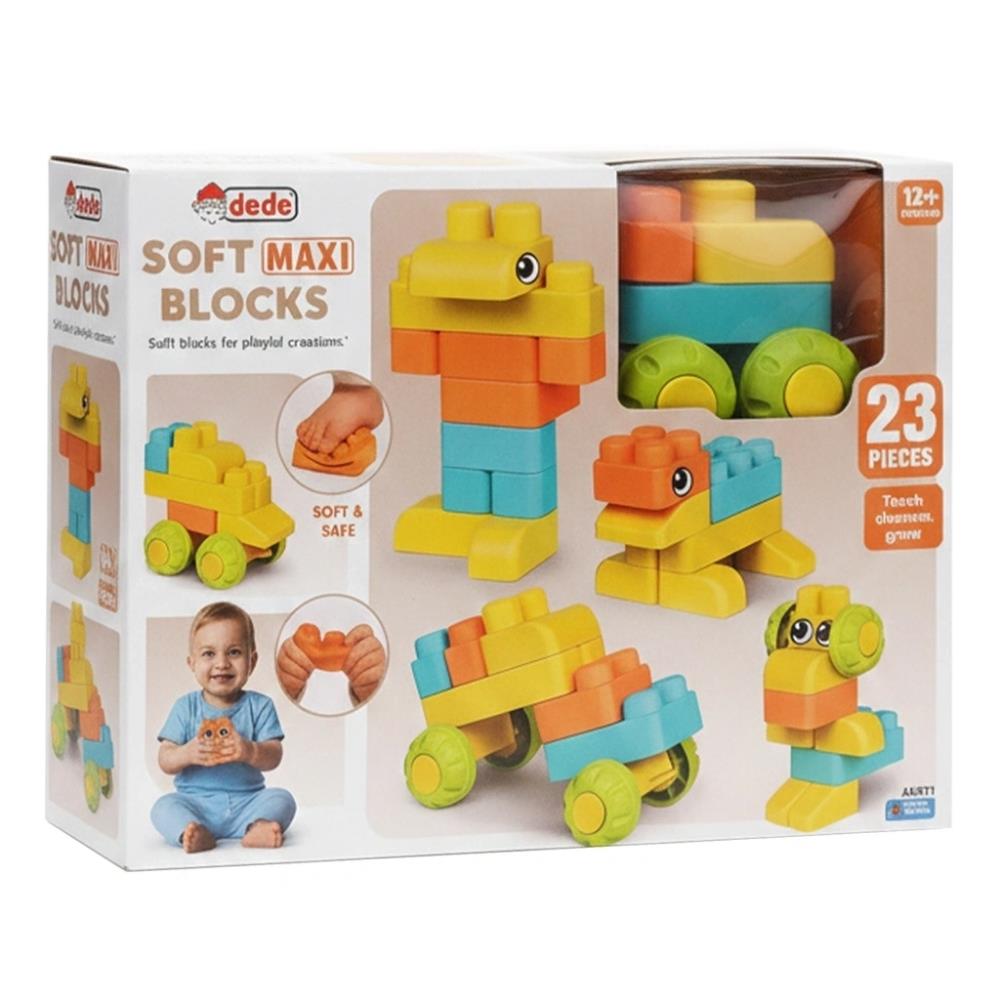 04071 YUMUSAK MAXI BLOKLAR 23 PARCA