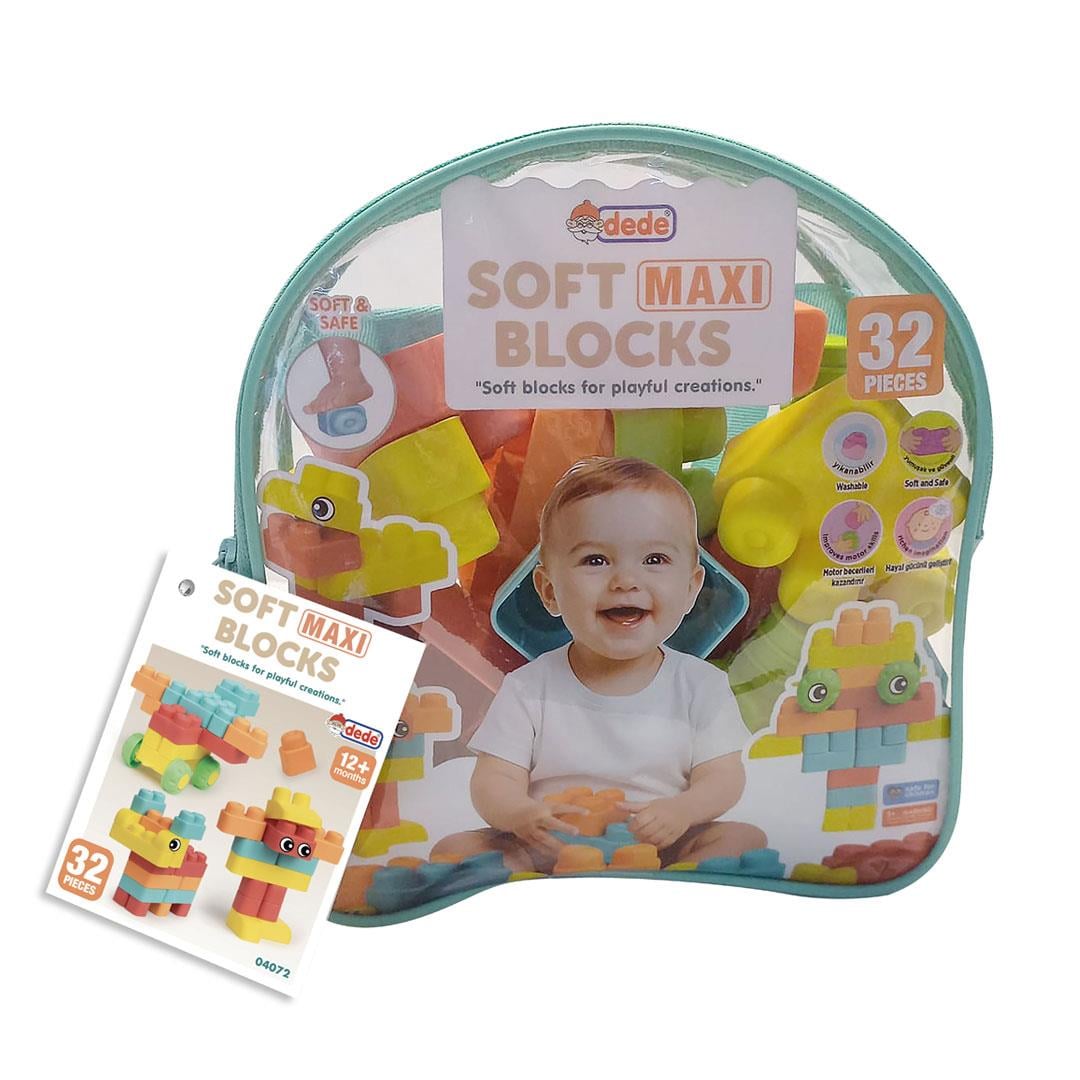 04072 YUMUSAK MAXI BLOKLAR CANTA 32 PARCA