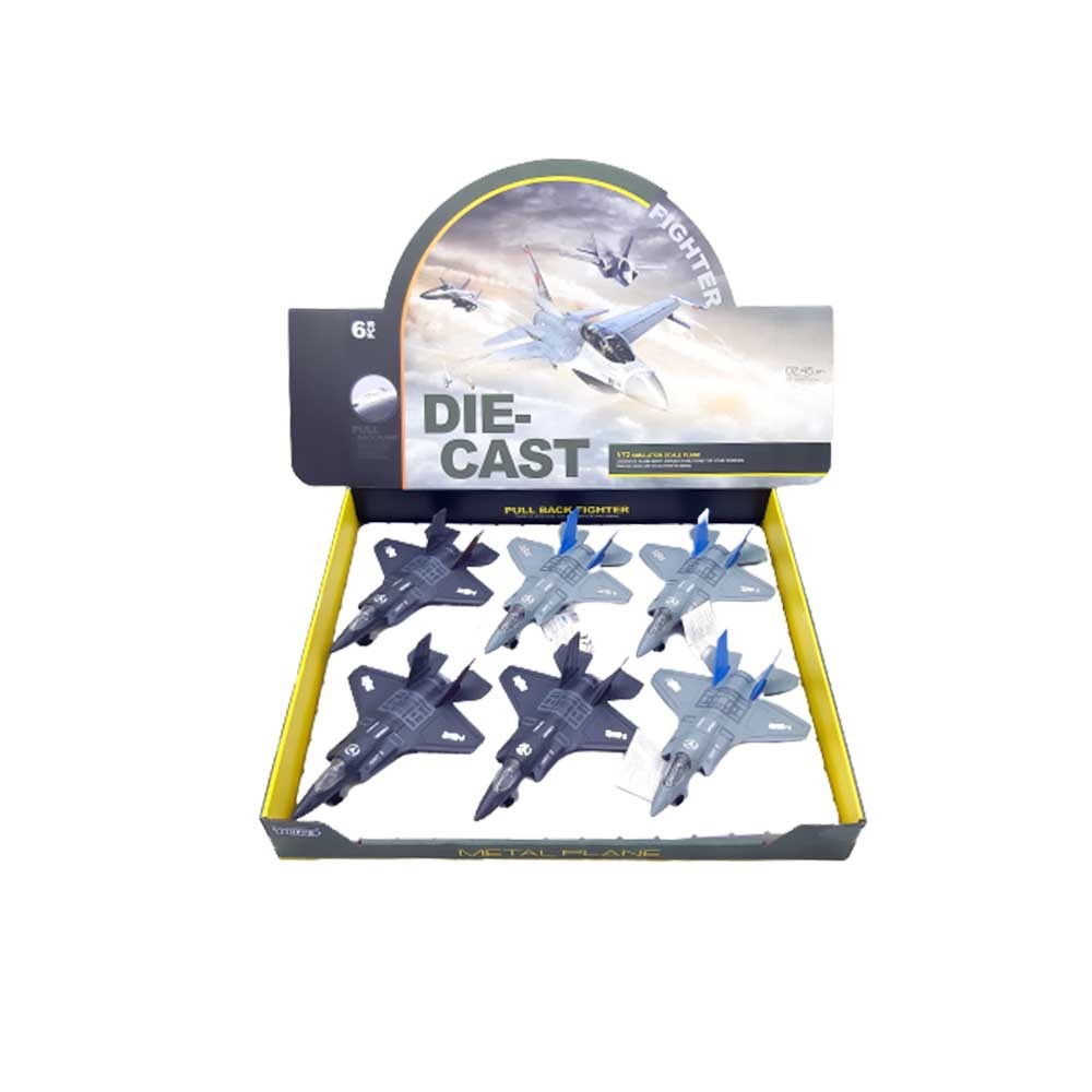 Die Cast Savaş Uçağı Çek Bıraklı