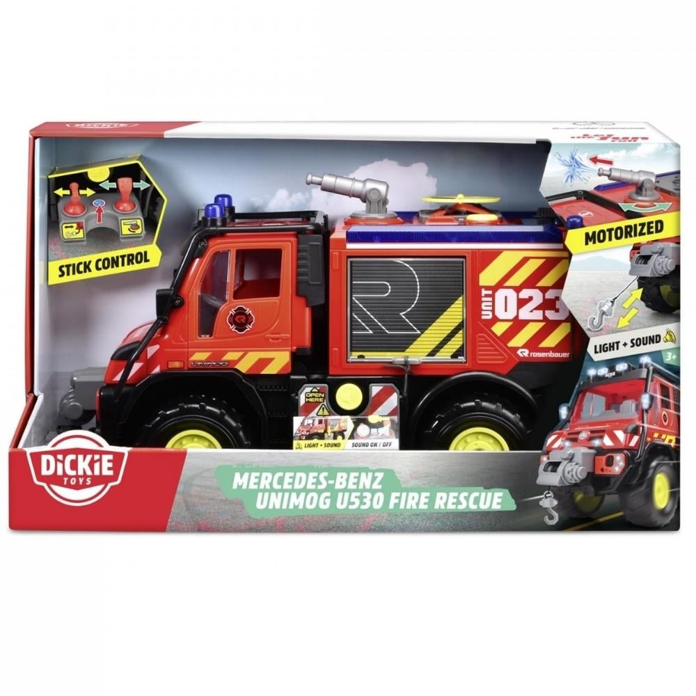 203719033 DICKIE UNIMOG U530 FIRE RESCUE