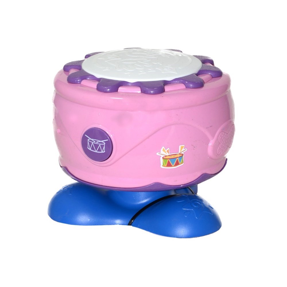 Pilli Işıklı Kaya Davul Pembe Urt009-02