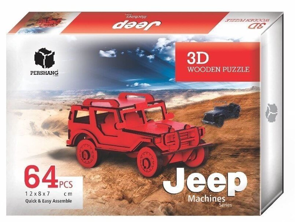 3D JEEP ARABA PUZZLE3D JEEP ARABA PUZZLE Fiyatı | Samatlı Toptan Oyuncak - B2B