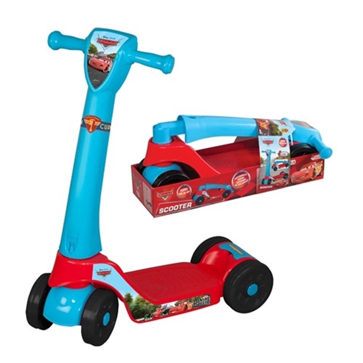 4 Teker Plastik Cars Scooter