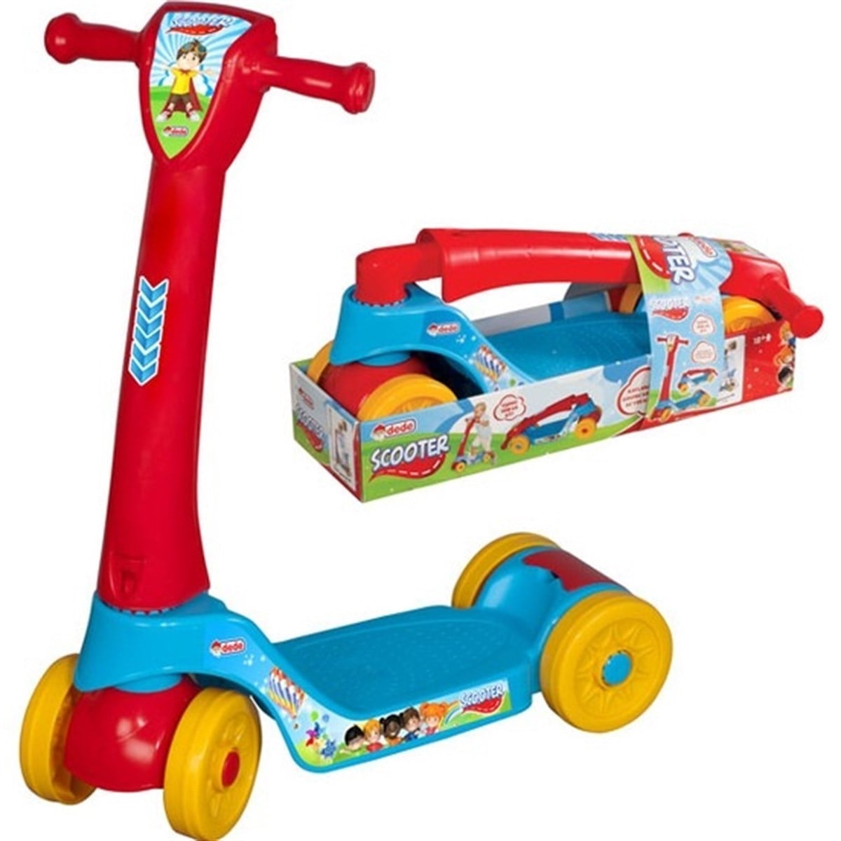4 Tekerlekli Dede Scooter