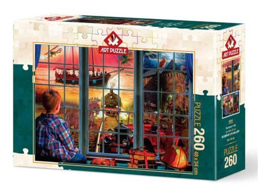 4044 ICIMDEKI DUNYA 260 PARCA ART PUZZLE
