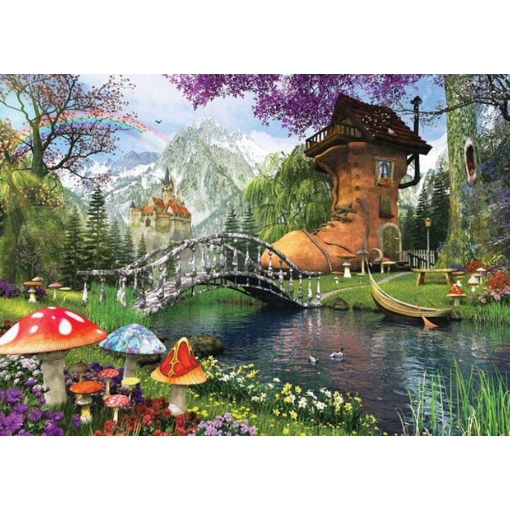 4467 POSTAL 1000 PARCA ART PUZZLE