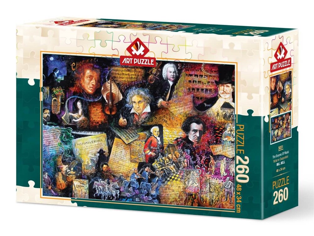 5031 NOTANIN DUAYENLERI 260 PARCA ART PUZZLE