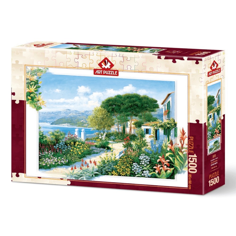 5370 KIYI KASABASI 1500 PARCA ART PUZZLE