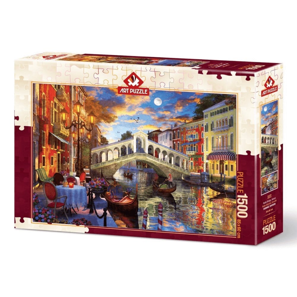 5372 RIALTO KOPRUSU VENEDIK 1500 PARCA ART PUZZLE