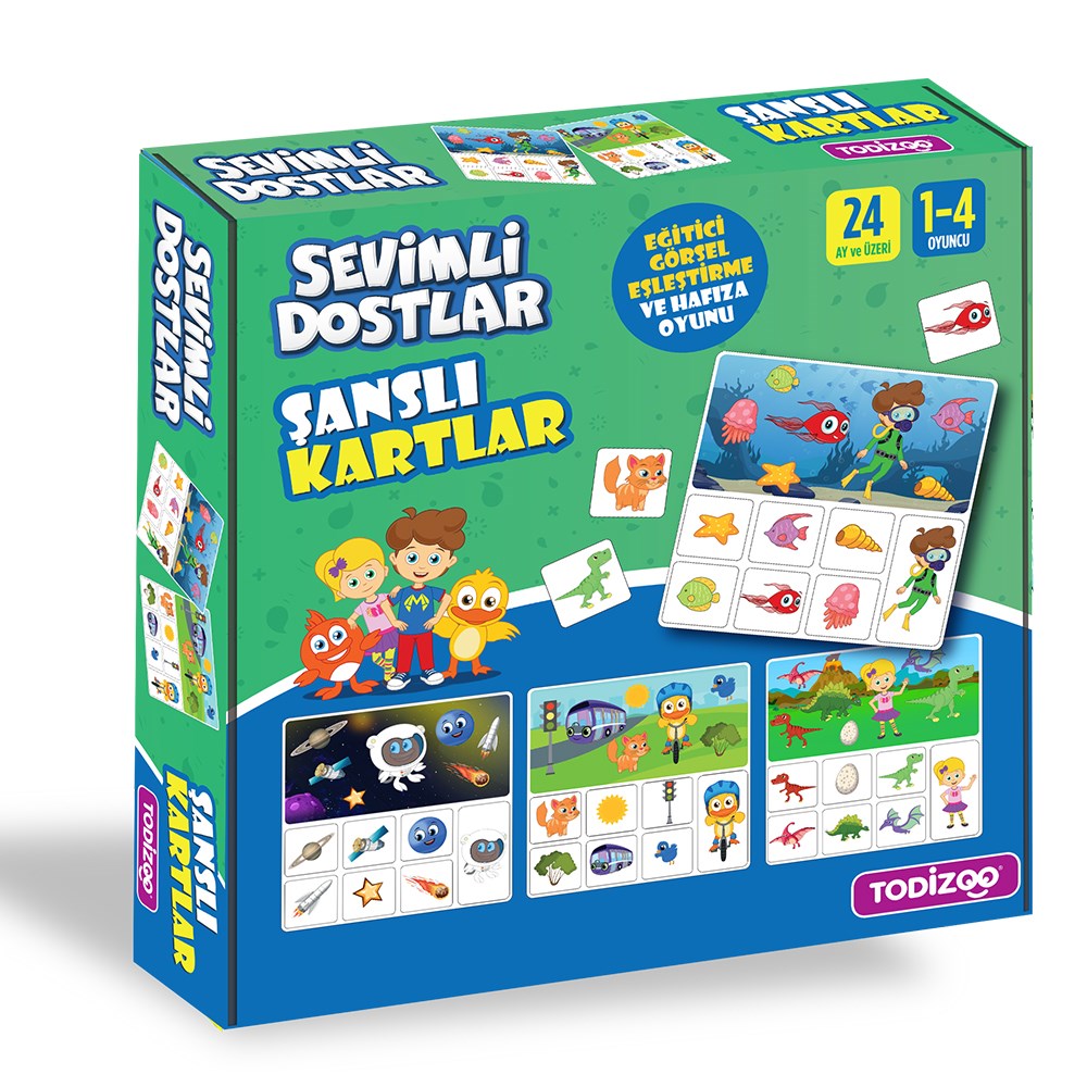 83913 SEVIMLI DOSTLAR SANSLI KARTLAR