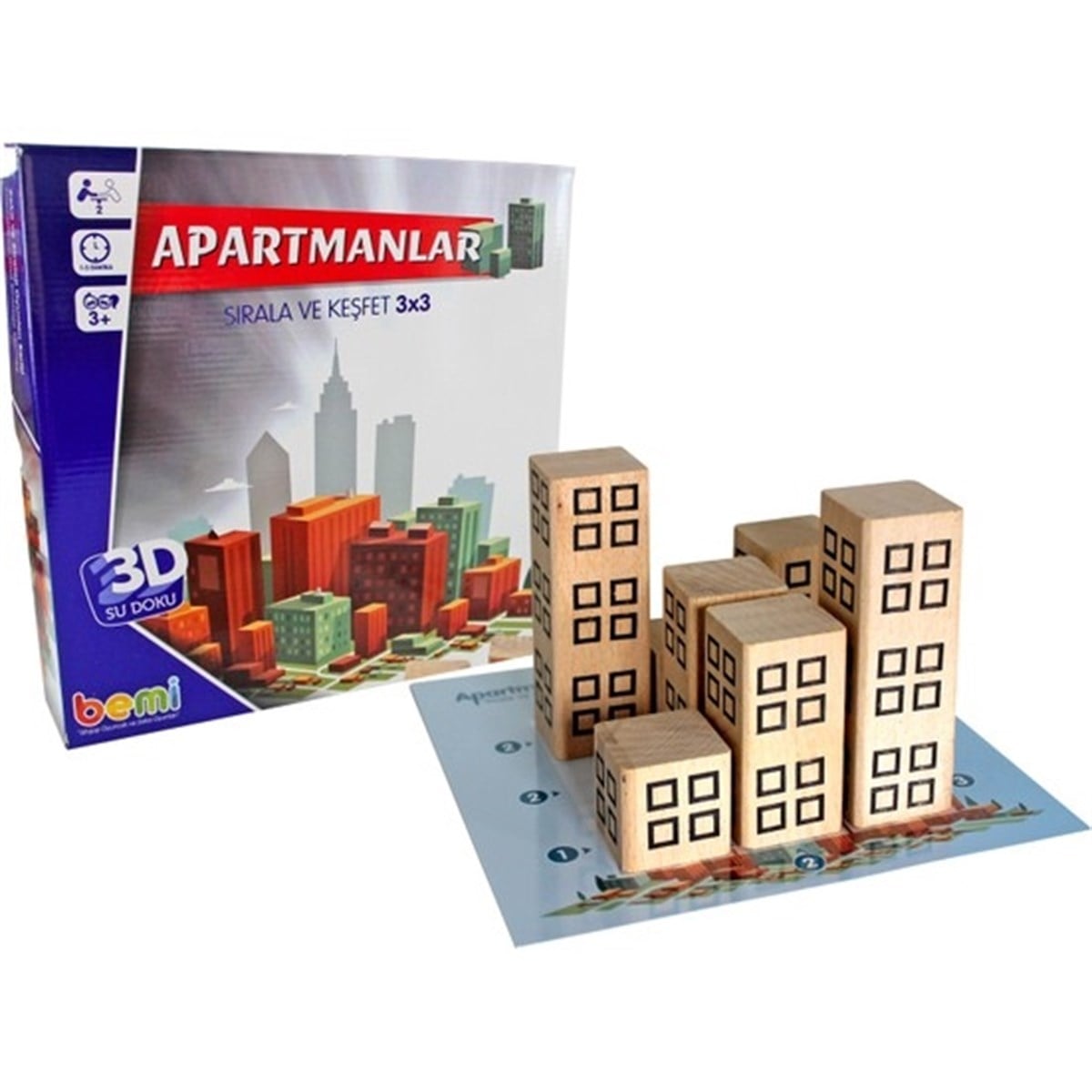 Apartmanlar 3D Sudoku