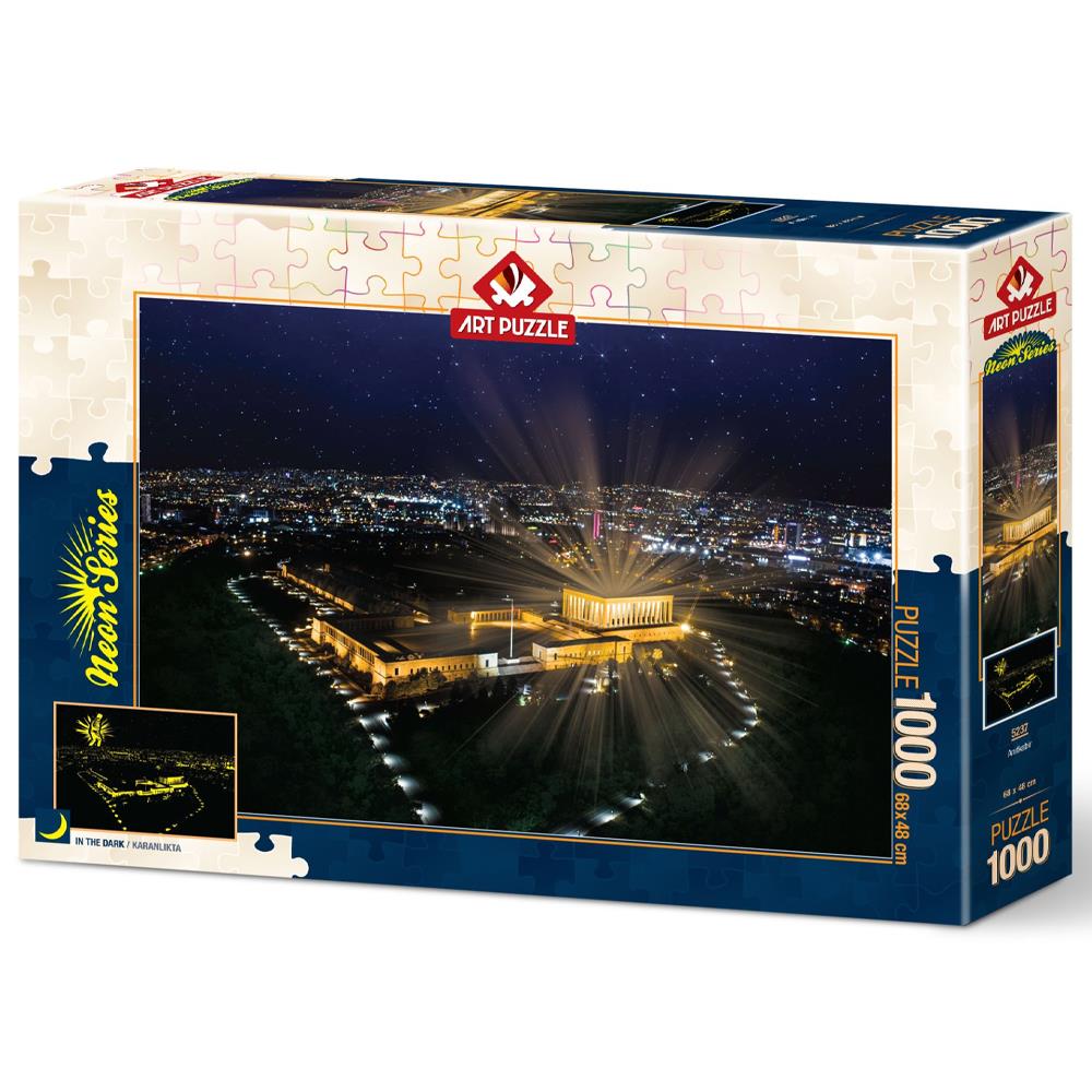 Art Puzzle Anıtkabir 1000 Parça Neon Puzzle 5237