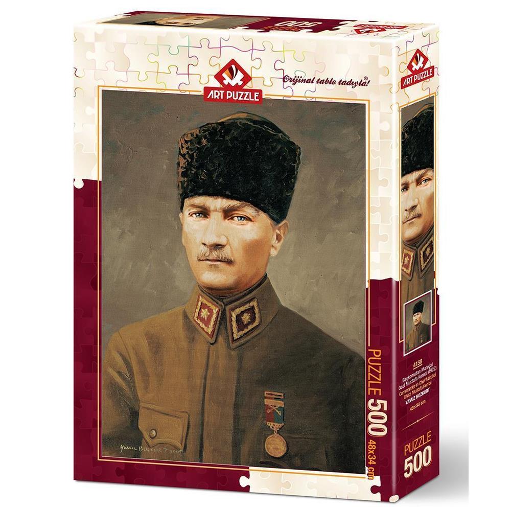 Art Puzzle Başkomutan Mareşal Gazi Mustafa Kemal Atatürk 500 Parça Puzzle 4158