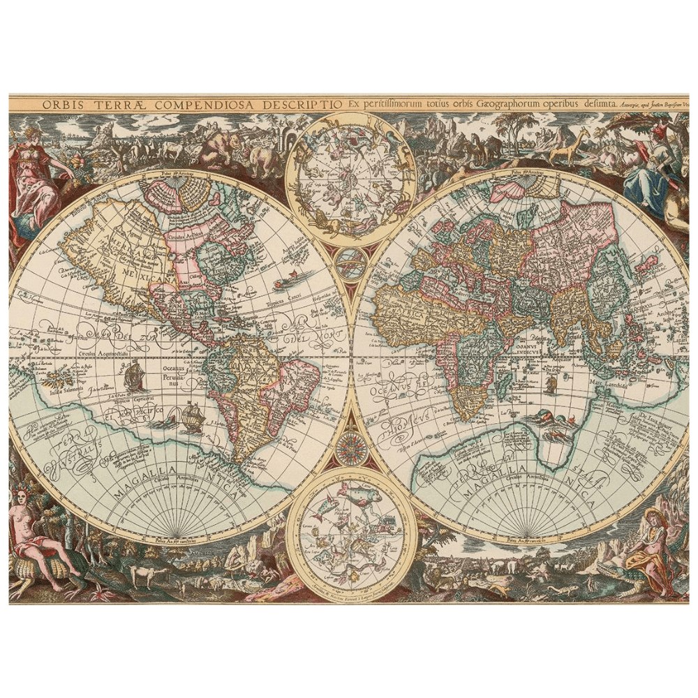 Art Puzzle Dünya Haritası 260 Parça