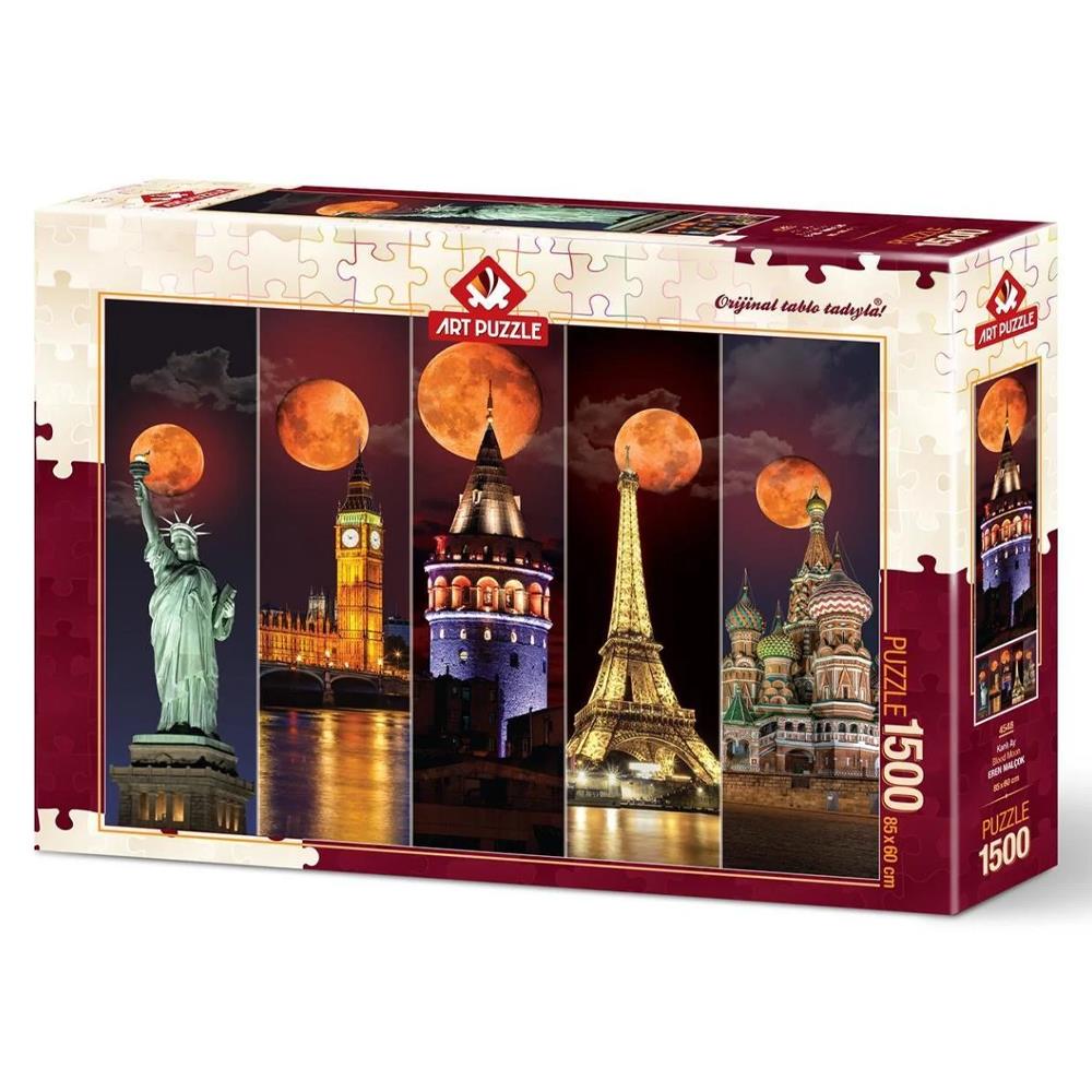 Art Puzzle Kanlı Ay 1500 Parça Puzzle 4548